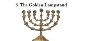 golden lampstand